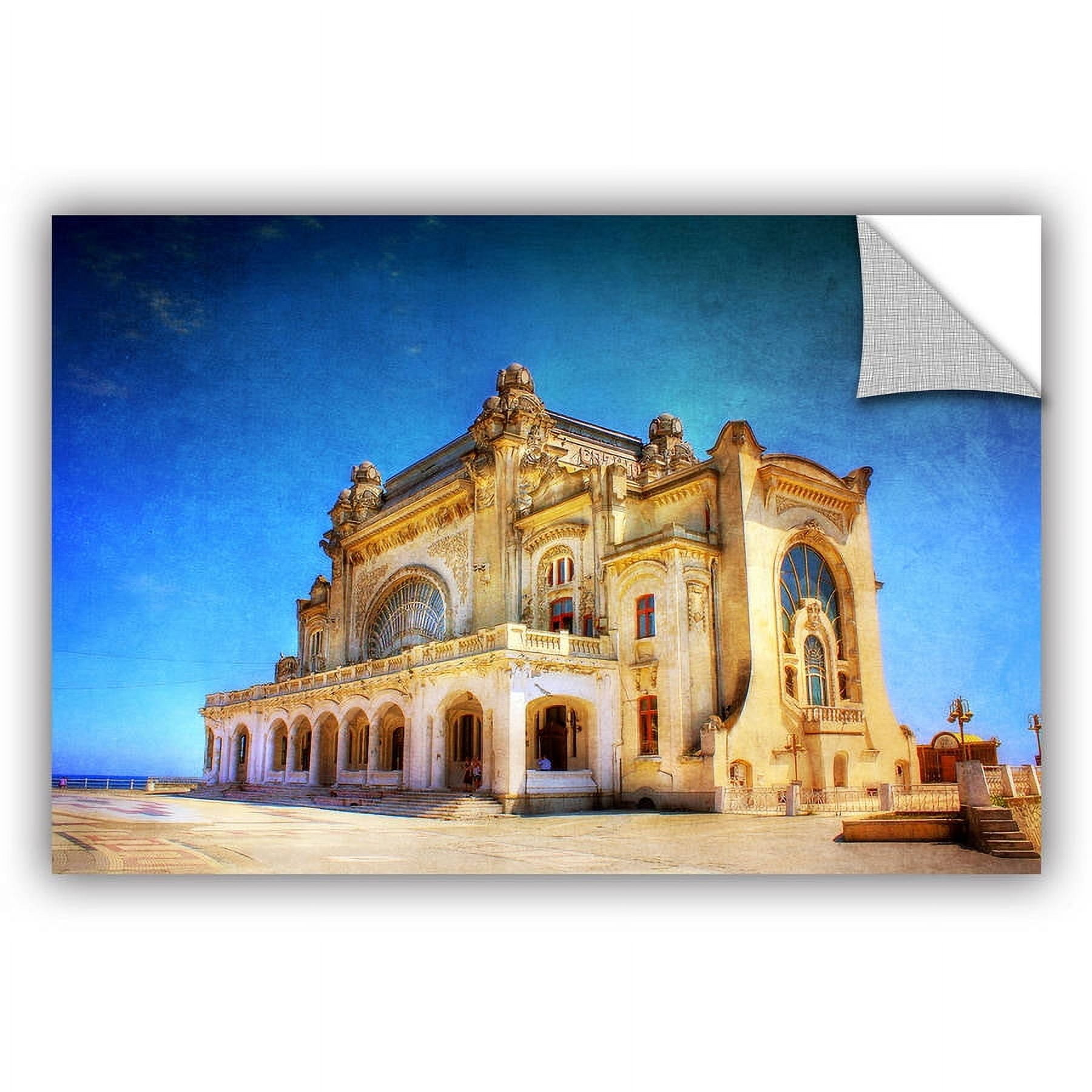 ArtWall Dragos Dumitrascu "Casino in Ruins" ArtAppealz Removable Wall Art