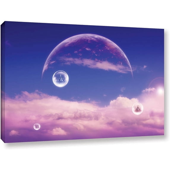 ArtWall Dragos Dumitrascu "Great Migration" Gallery-wrapped Canvas Art