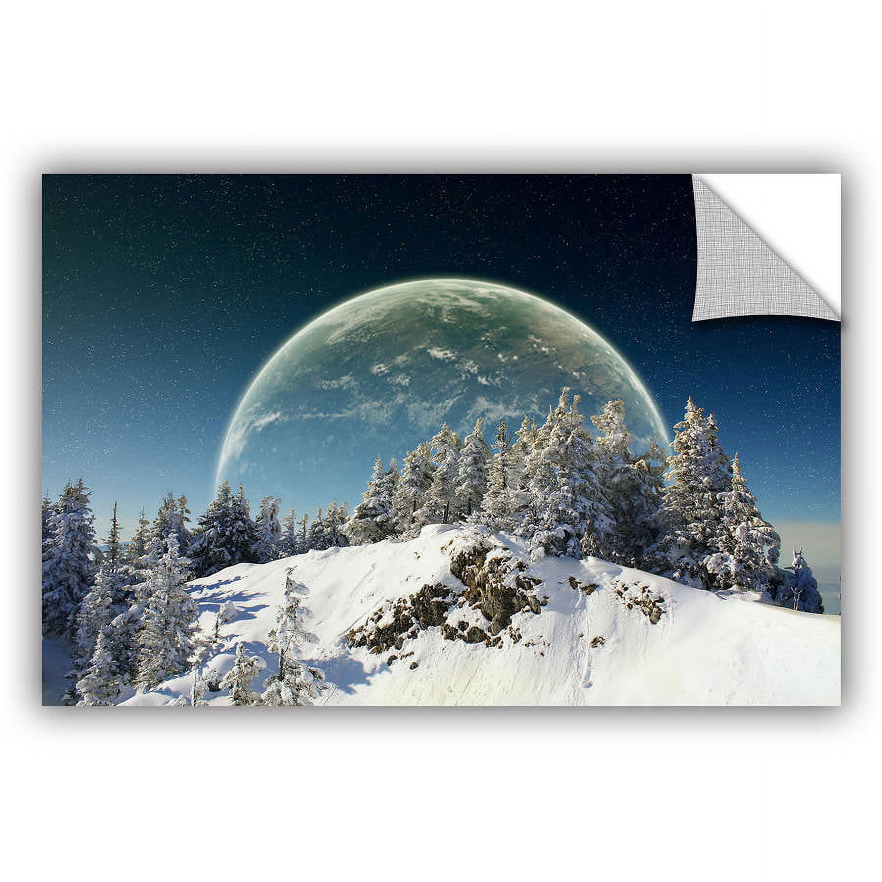 ArtWall Dragos Dumitrascu "Once in December" ArtAppealz Removable Wall Art