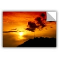 thumbnail image 1 of ArtWall Dragos Dumitrascu "Red Sky" ArtAppealz Removable Wall Art, 1 of 1