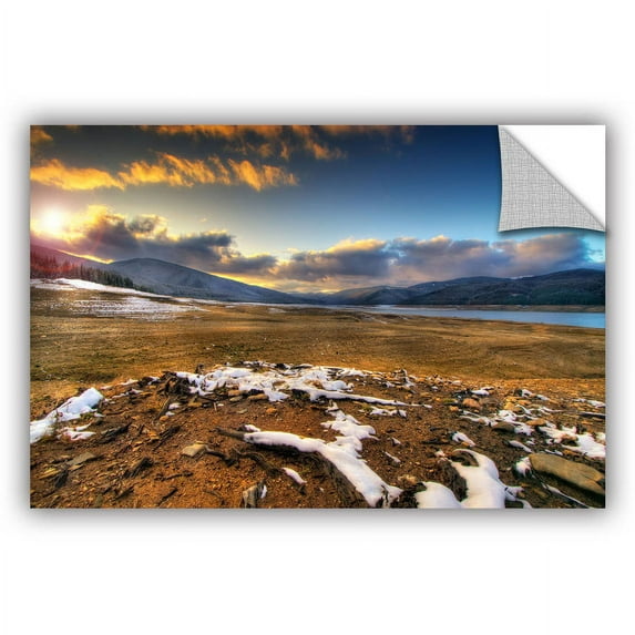ArtWall Dragos Dumitrascu "The Winter Sun" ArtAppealz Removable Wall Art