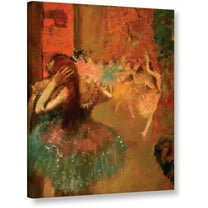ArtWall Edgar Degas "Ballet Scene" Gallery-wrapped Canvas