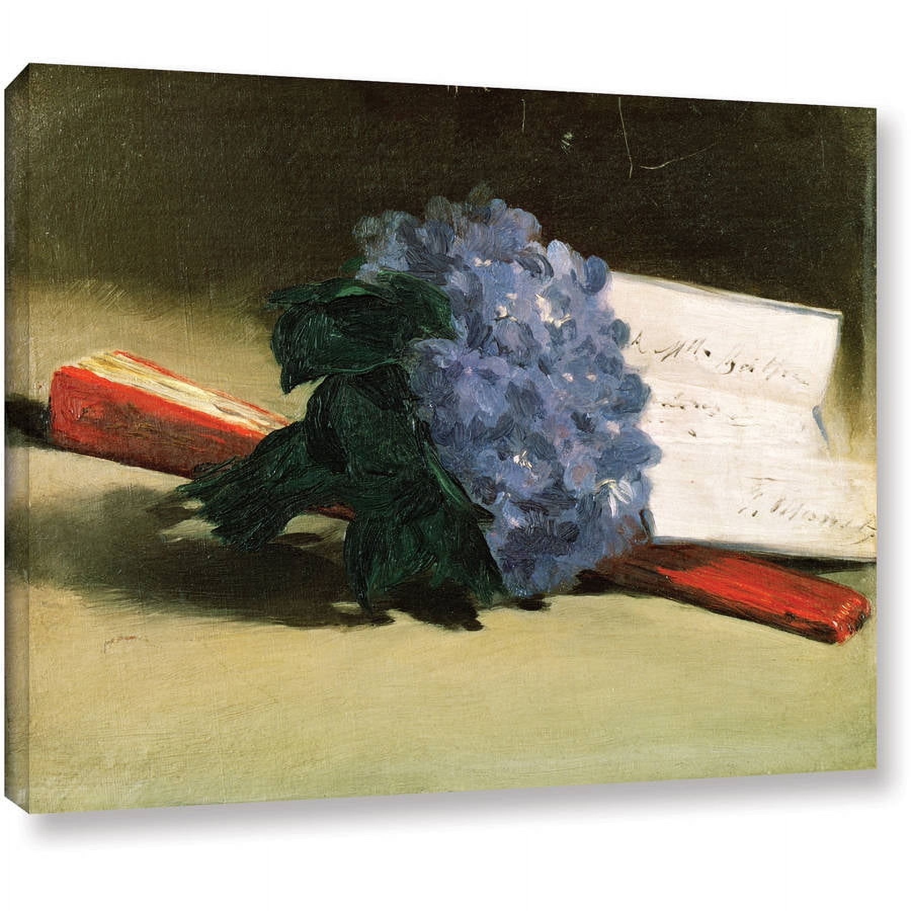ArtWall Edouard Manet "Bouquet of Violets" Gallery-wrapped Canvas