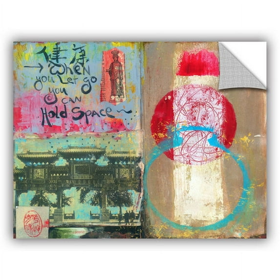 ArtWall Elena Ray "Art Journal Let Go" Art Appeals Removable Wall Art