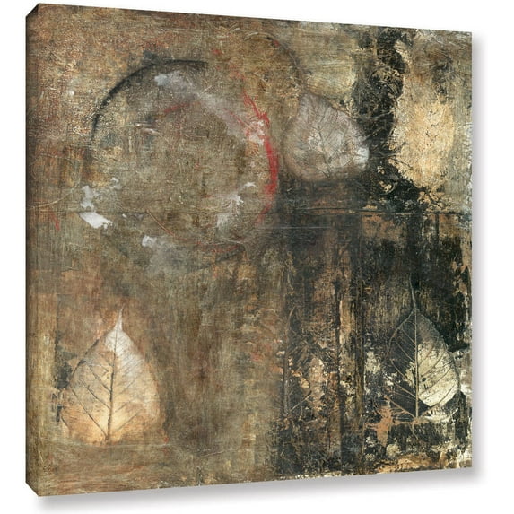 ArtWall Elena Ray "Bodhi Leaf Skeletons" Gallery-wrapped Canvas