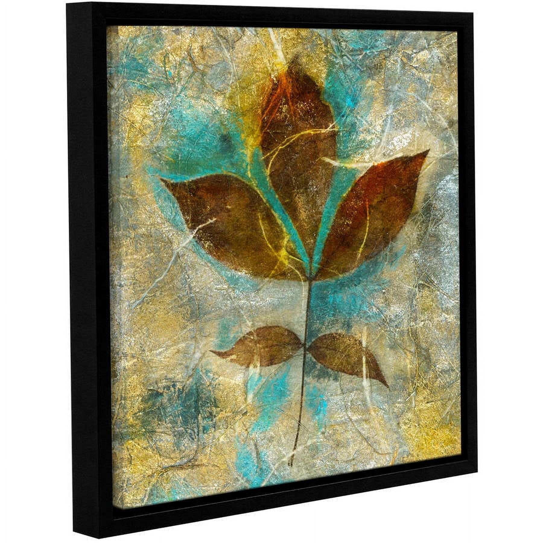 ArtWall Elena Ray "Branch With Golden Leaves" Gallery-wrapped Floater-framed Canvas - image 1 of 6