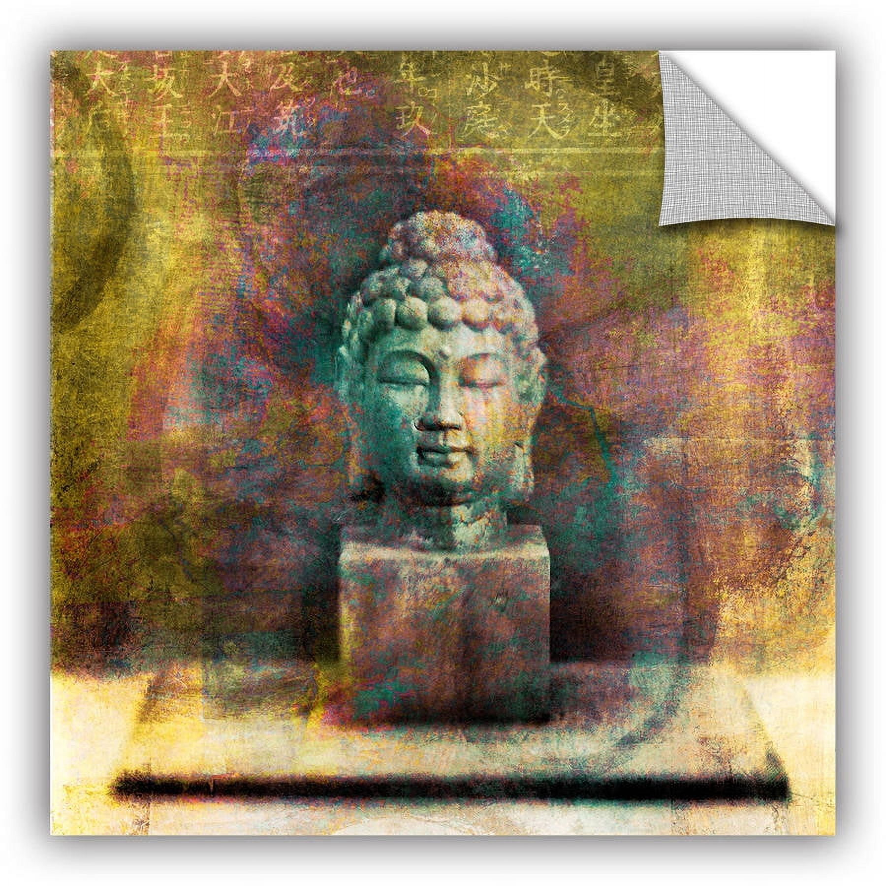 ArtWall Elena Ray "Buddha" Art Appeals Removable Wall Art