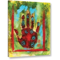 ArtWall Elena Ray "Buddhist Palm" Gallery-wrapped Canvas