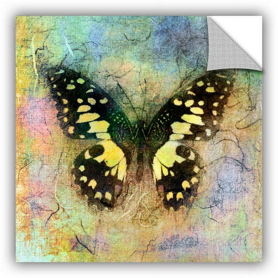 ArtWall Elena Ray "Butterfly" Art Appeals Removable Wall Art