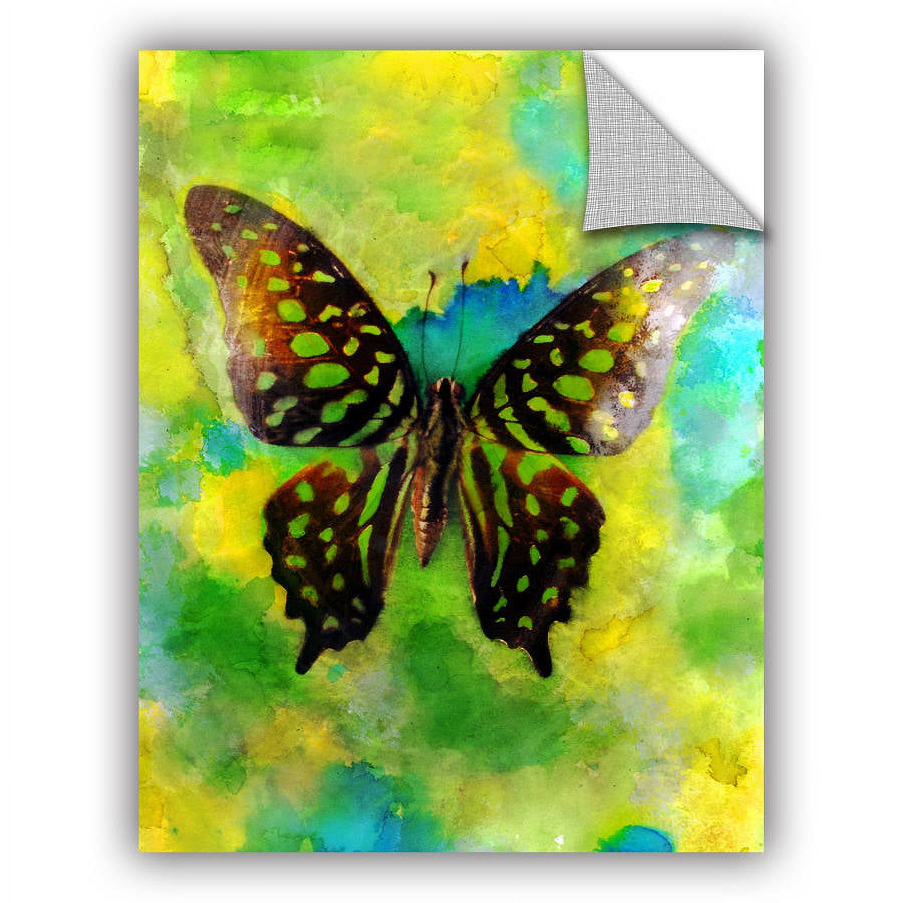 ArtWall Elena Ray "Butterfly" Art Appeals Removable Wall Art