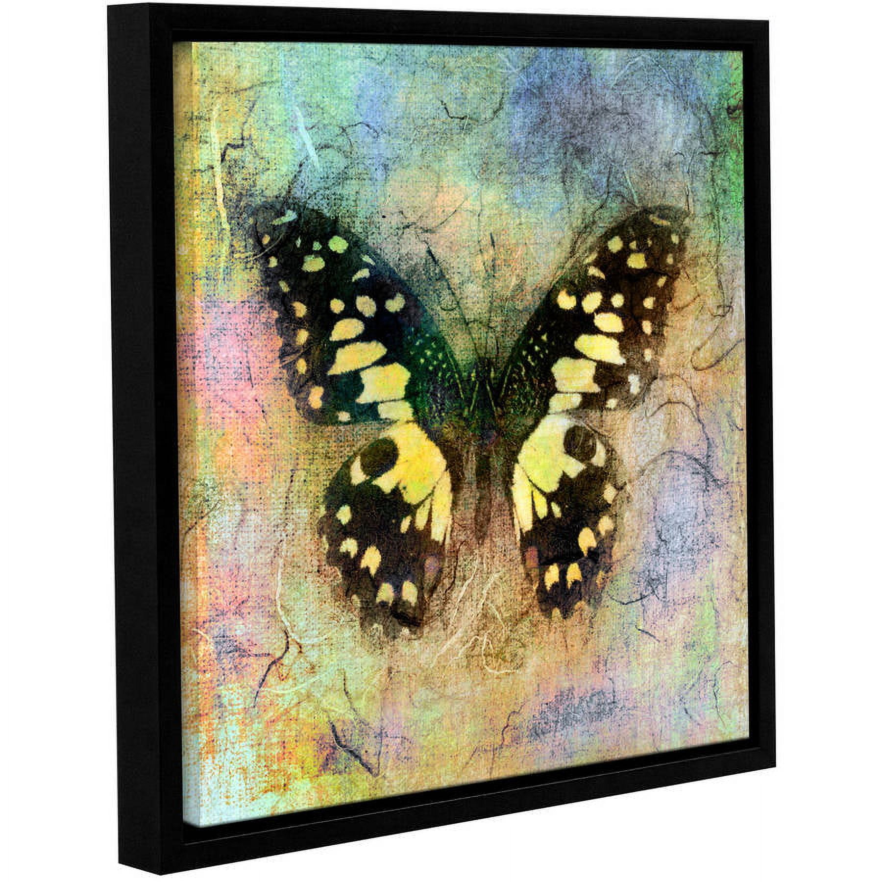 ArtWall Elena Ray "Butterfly" Gallery-Wrapped Floater-Framed Canvas