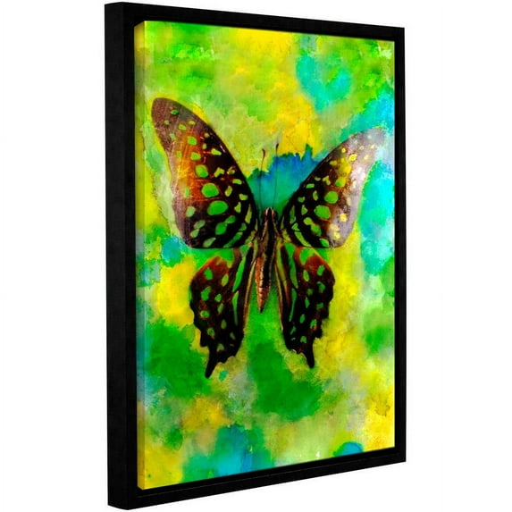 ArtWall Elena Ray "Butterfly" Gallery-Wrapped Floater-Framed Canvas