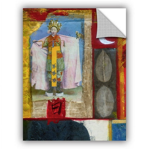 ArtWall Elena Ray "Chinese Moon Queen" Art Appeals Removable Wall Art
