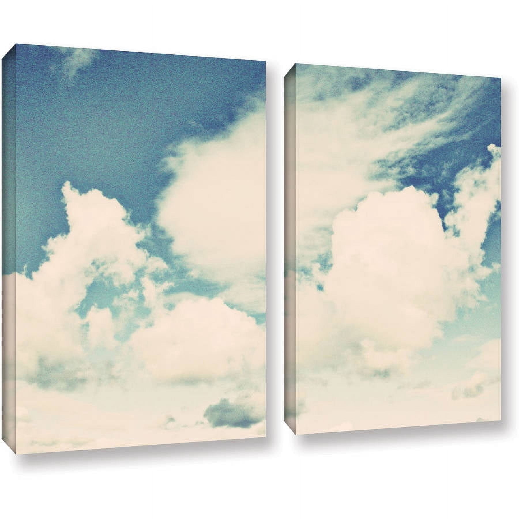 ArtWall Elena Ray "Clouds On A Beautiful Day" 2-Piece Gallery-wrapped Canvas Set