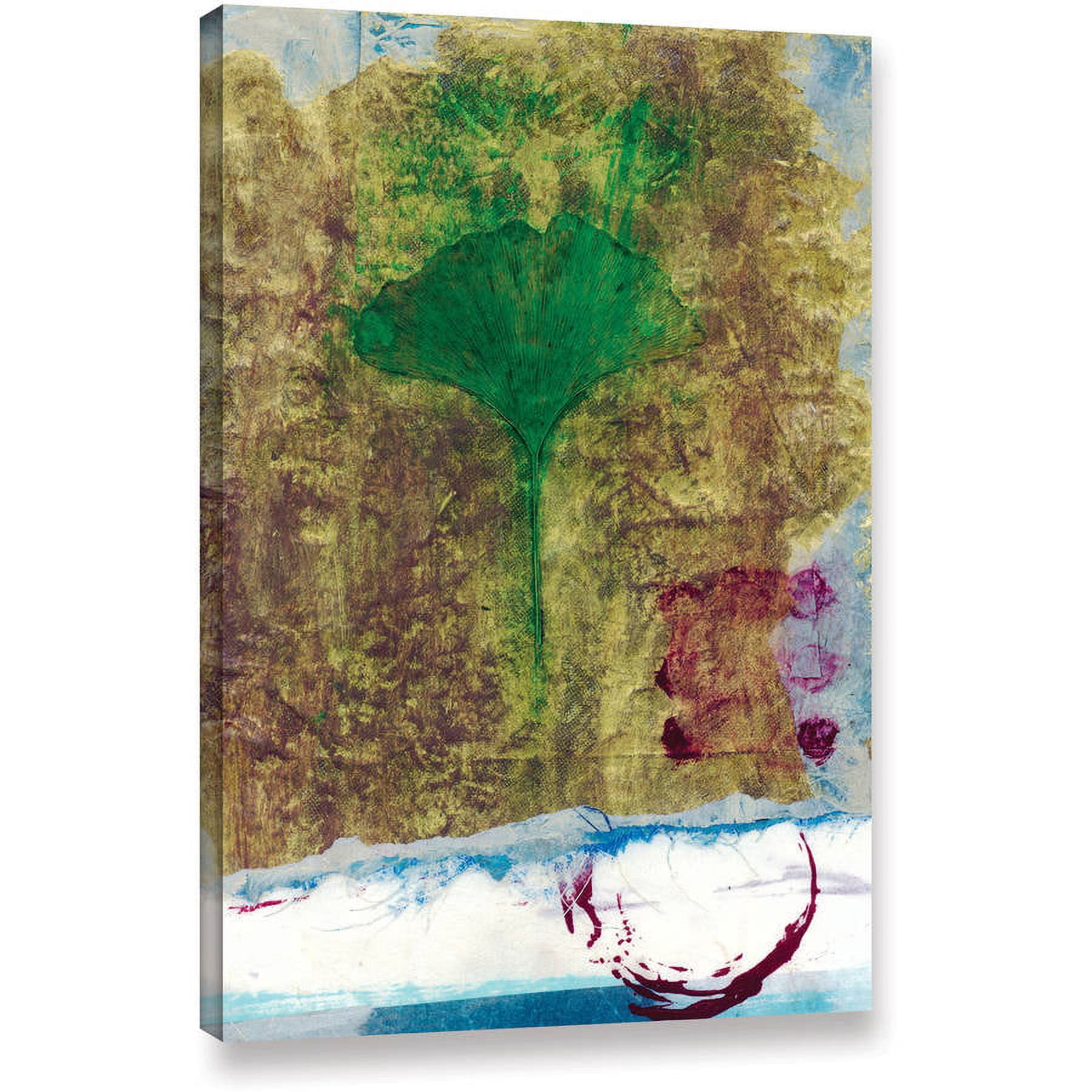 ArtWall Elena Ray "Ginko Leaf" Gallery-wrapped Canvas