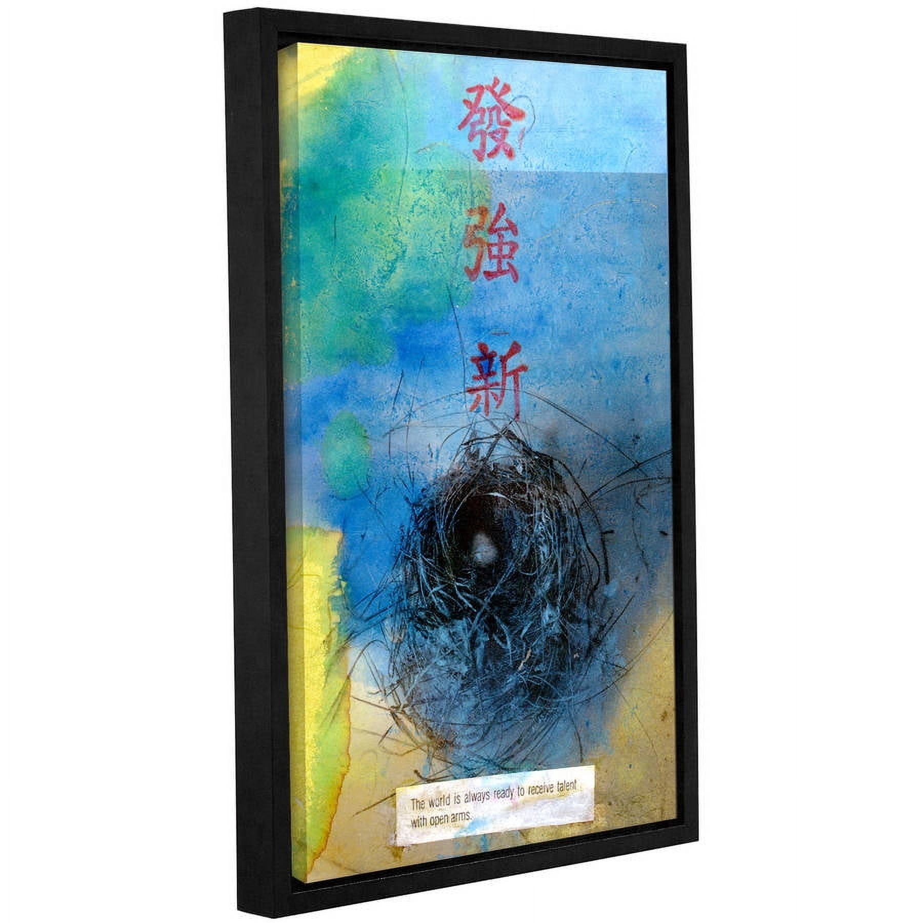 ArtWall Elena Ray "Good Fortune" Gallery-Wrapped Floater-Framed Canvas