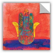 ArtWall Elena Ray "Hand of Fatima" Art Appeals Removable Wall Art