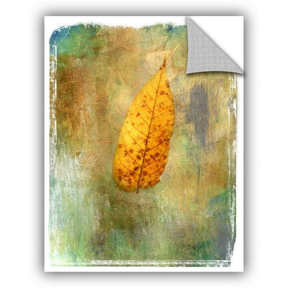 ArtWall Elena Ray "Leaf II" Art Appeals Removable Wall Art