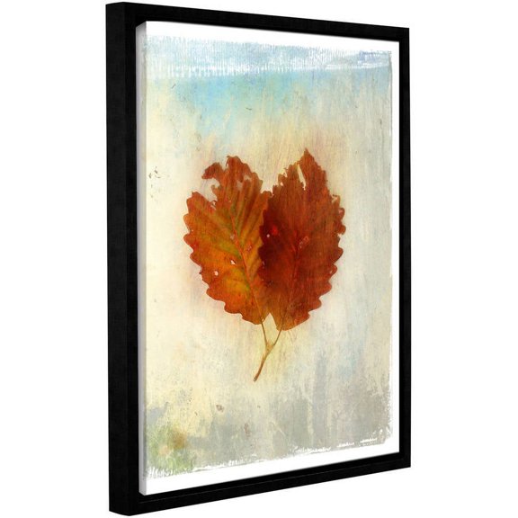 ArtWall Elena Ray "Leaf III" Gallery-Wrapped Floater-Framed Canvas