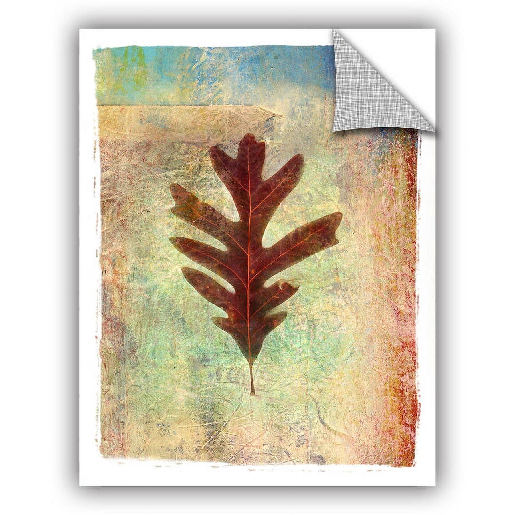 ArtWall Elena Ray "Leaf VI" Art Appeals Removable Wall Art