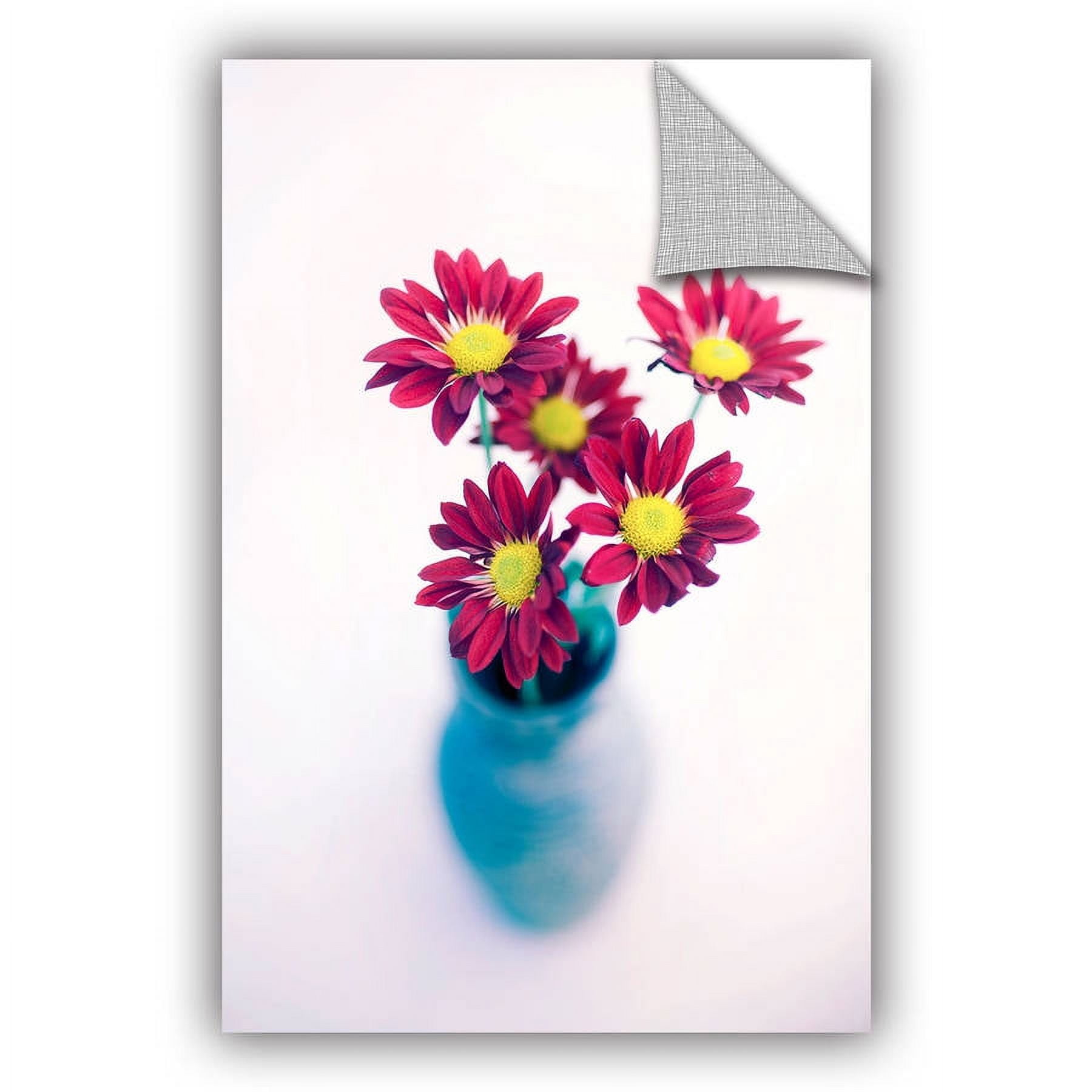ArtWall Elena Ray "Modern Flowers" Art Appeals Removable Wall Art