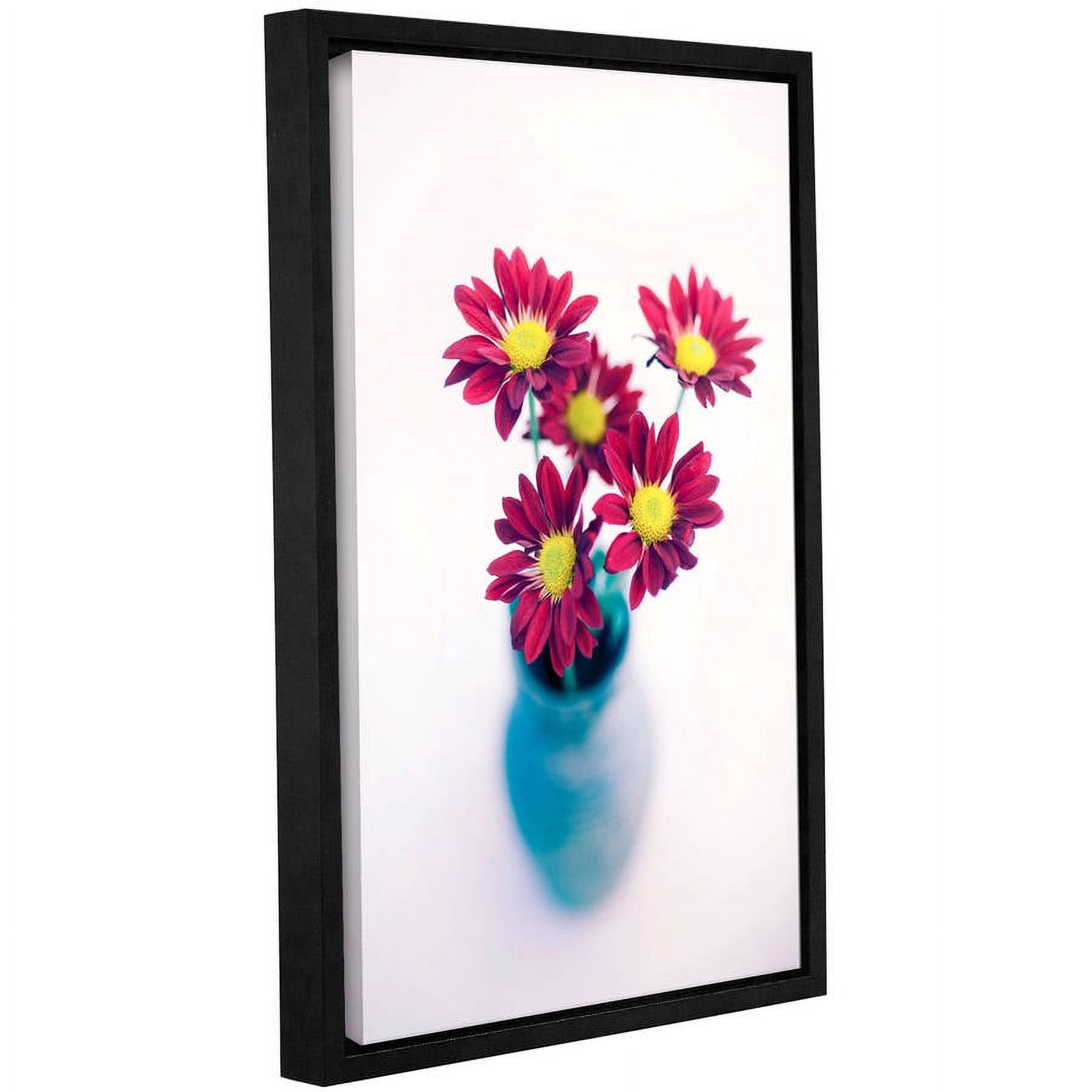 ArtWall Elena Ray "Modern Flowers" Gallery-Wrapped Floater-Framed Canvas