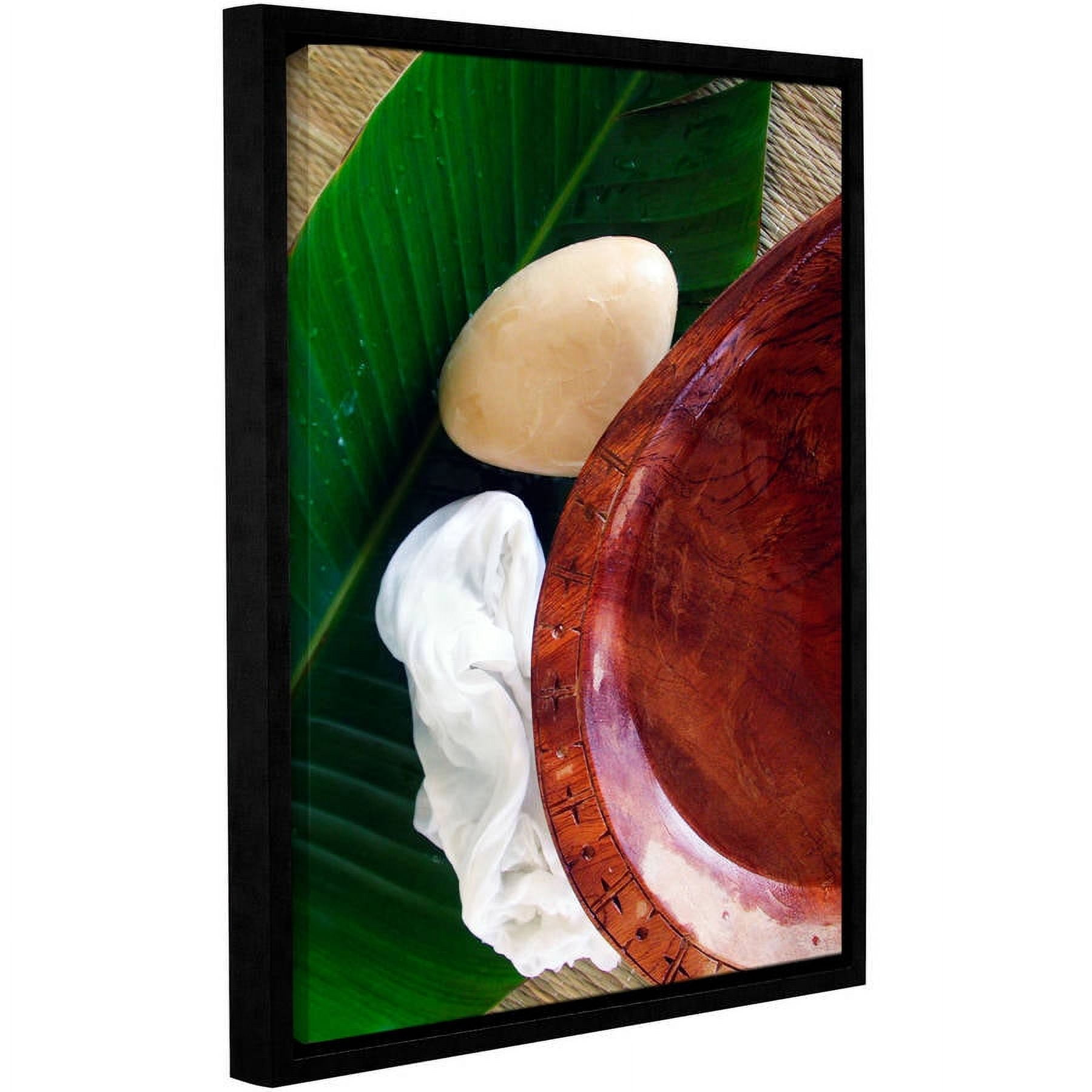 ArtWall Elena Ray "Organic Spa" Gallery-wrapped Floater-framed Canvas