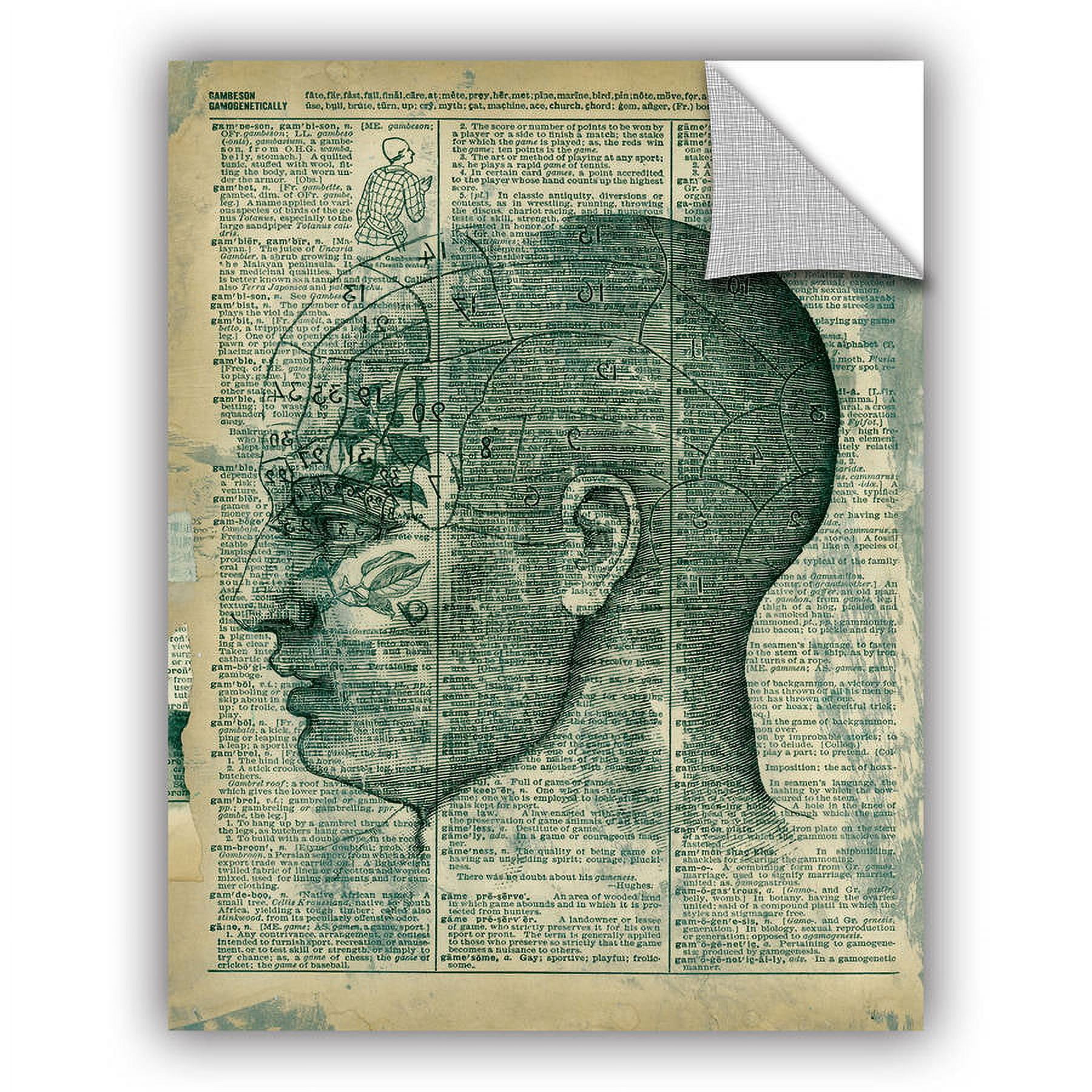 ArtWall Elena Ray "Right Brain Thinker" Art Appeals Removable Wall Art