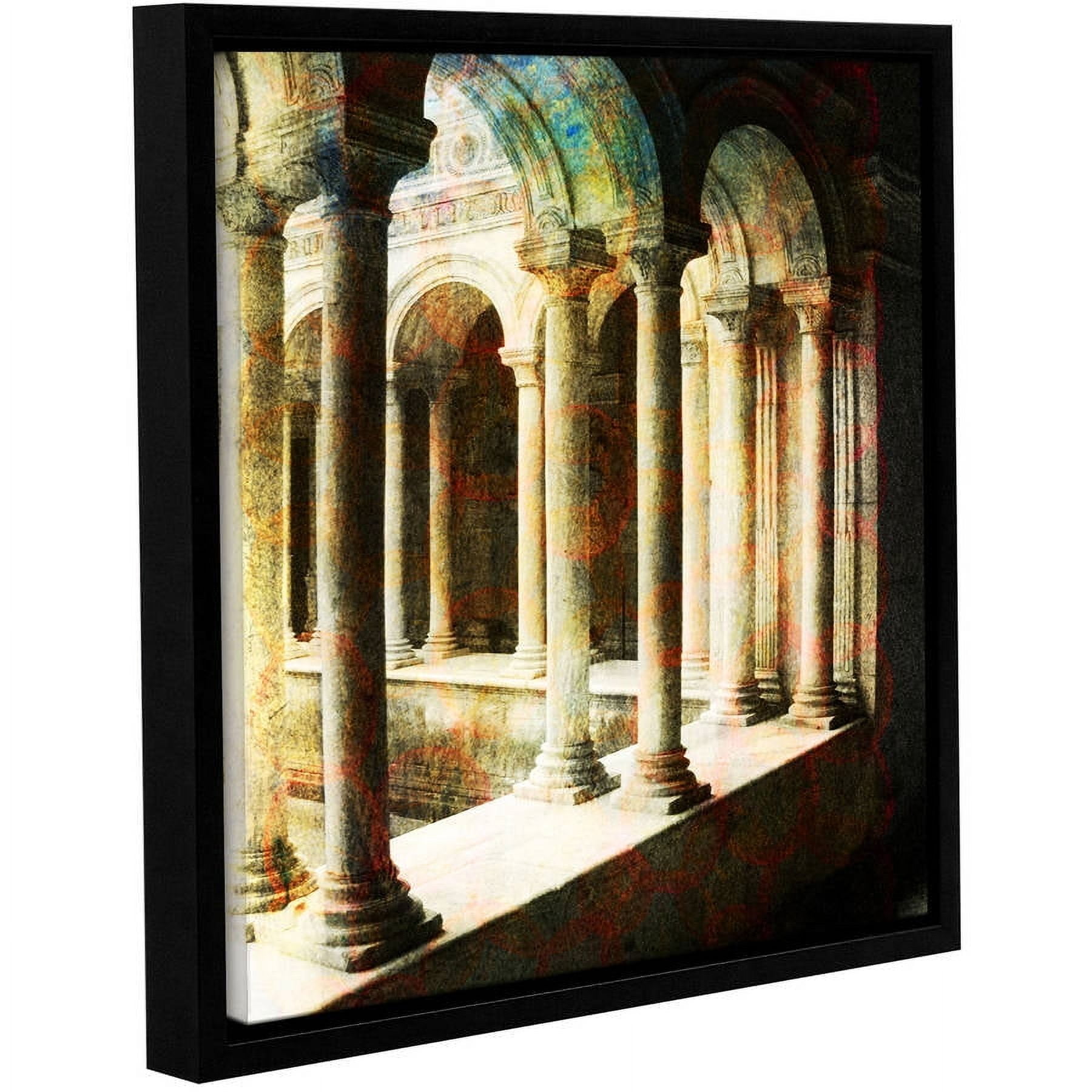 ArtWall Elena Ray "Roman Architecture" Gallery-wrapped Floater-framed Canvas