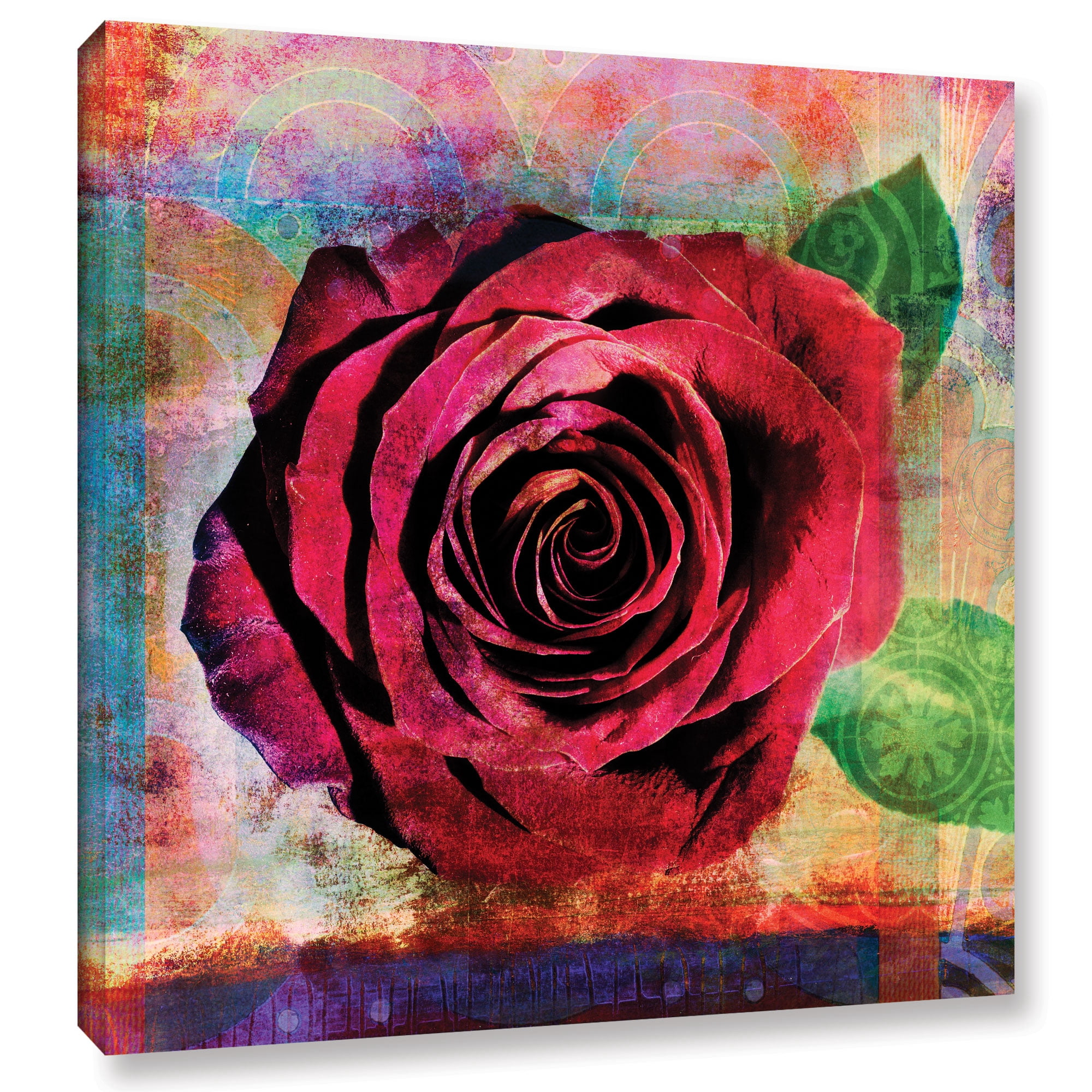 ArtWall Elena Ray Rose Wall Art