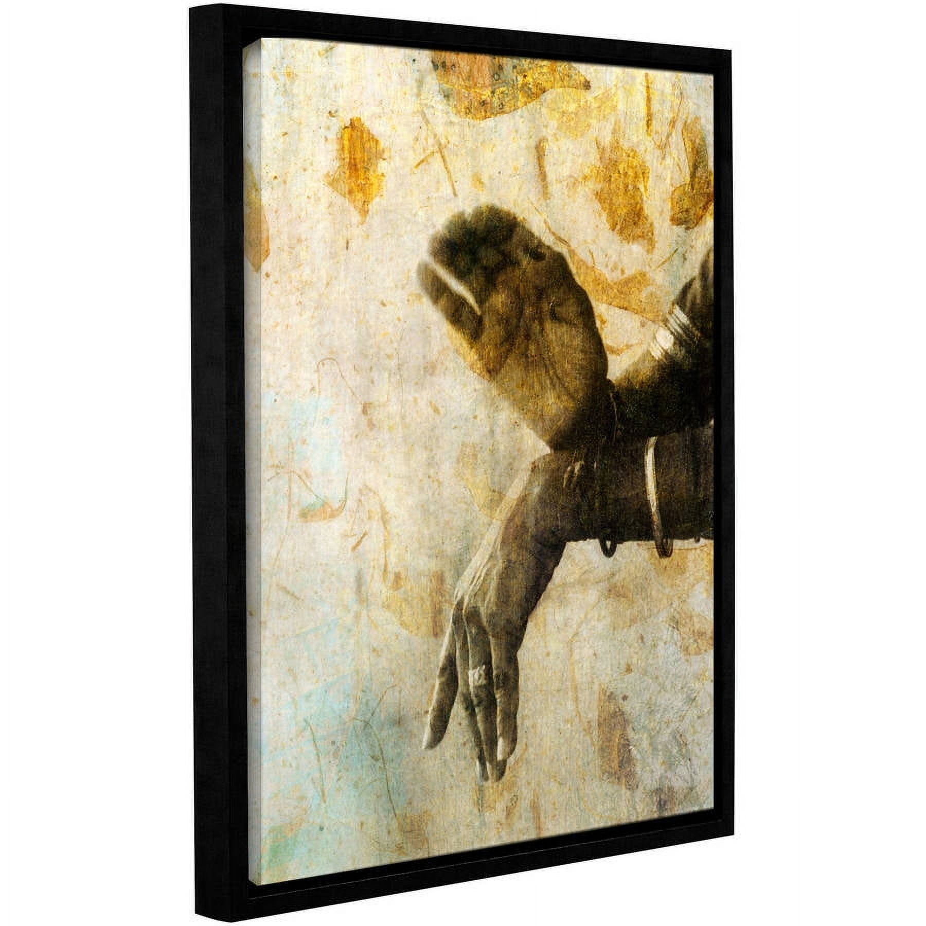 ArtWall Elena Ray "Sacred Mudra" Gallery-Wrapped Floater-Framed Canvas
