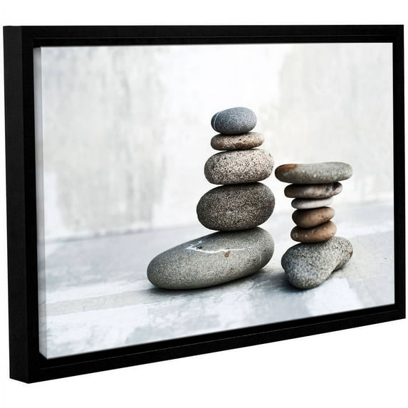 ArtWall Elena Ray "Sea Stones" Gallery-wrapped Floater-framed Canvas