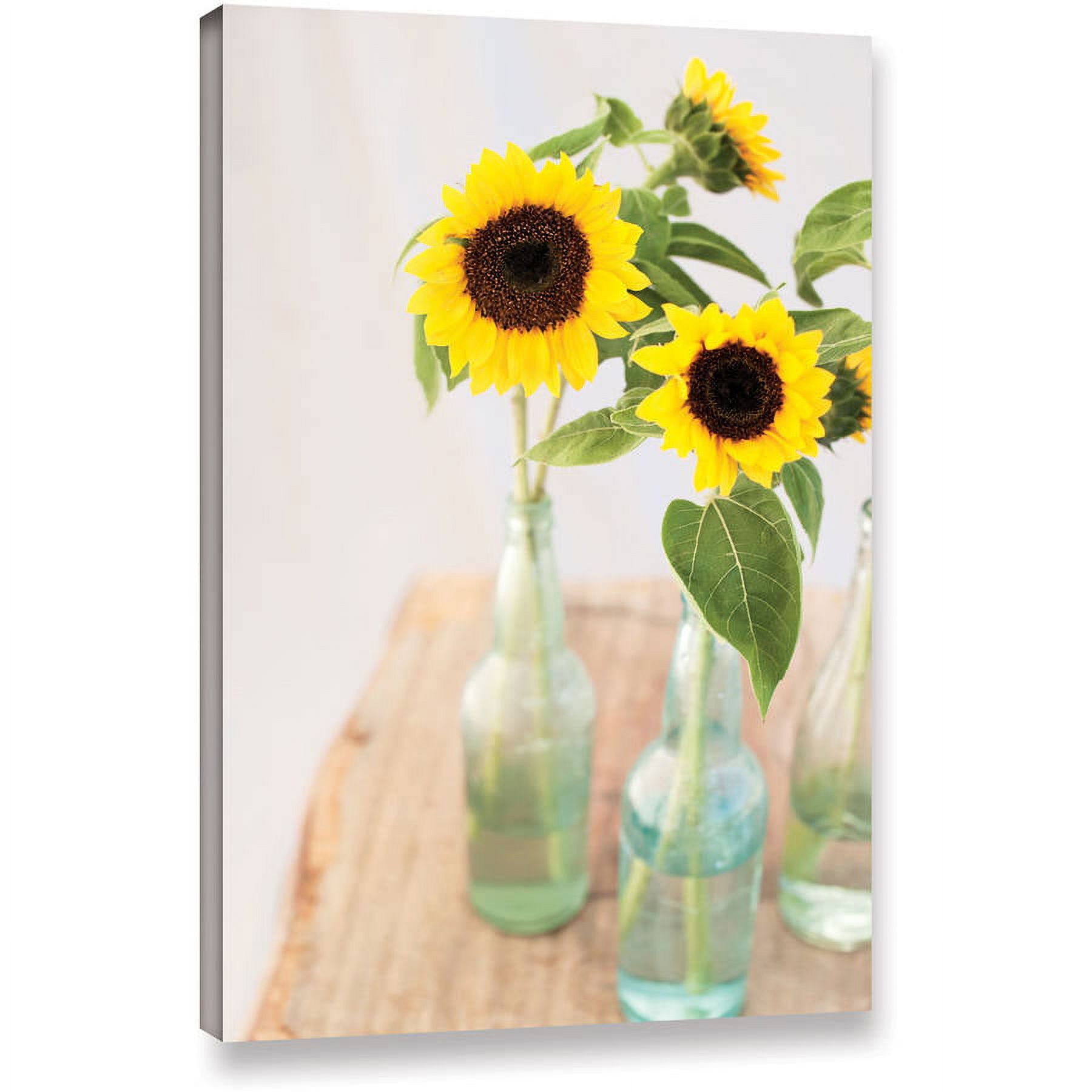 ArtWall Elena Ray "Sunflowers In A Bottle" Gallery-wrapped Canvas