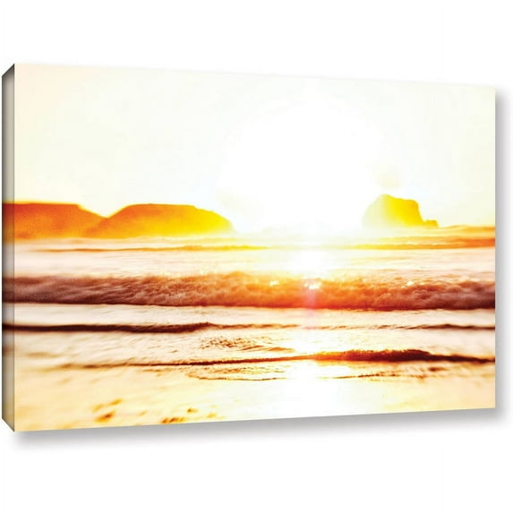 ArtWall Elena Ray "Sunset On The Sea" Gallery-wrapped Canvas