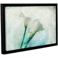 thumbnail image 1 of ArtWall Elena Ray "Two Calla Lilies" Gallery-wrapped Floater-framed Canvas, 1 of 2