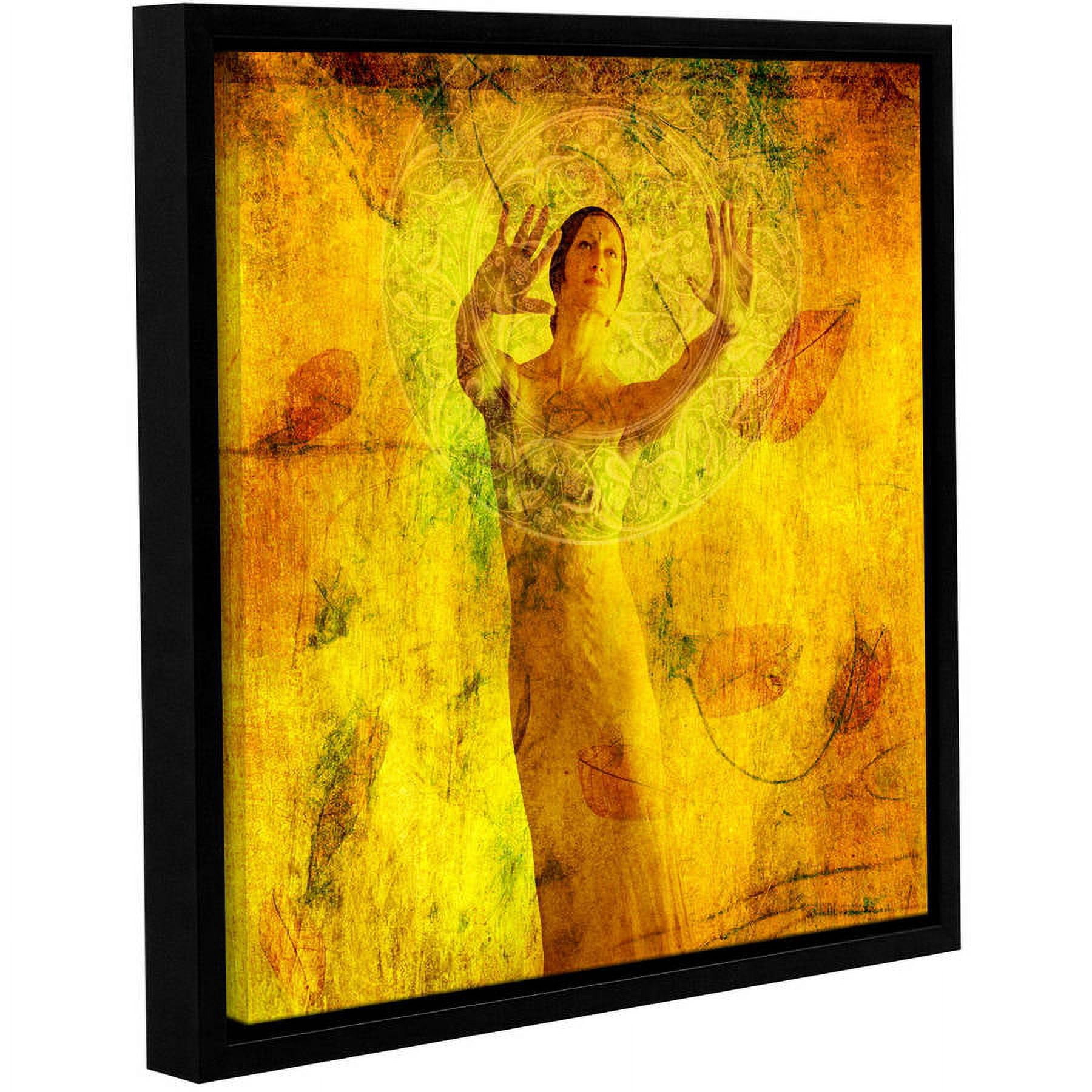 ArtWall Elena Ray "Visualize and Manifest" Gallery-Wrapped Floater-Framed Canvas