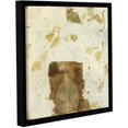 thumbnail image 1 of ArtWall Elena Ray "Wabi-Sabi Bodhi Leaf Collage 1" Gallery-wrapped Floater-framed Canvas, 1 of 2