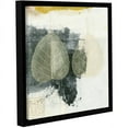 thumbnail image 1 of ArtWall Elena Ray "Wabi-Sabi Bodhi Leaf Collage 4" Gallery-wrapped Floater-framed Canvas, 1 of 2