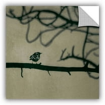 ArtWall Elena Ray "Yoga Bird 2" Art Appeals Removable Wall Art