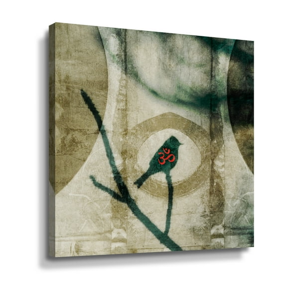 ArtWall Elena Ray Yoga Bird II Wall Art
