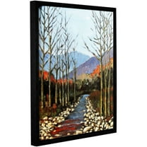 ArtWall Gene Foust "Autumn Rising" Gallery-Wrapped Floater-Framed Canvas