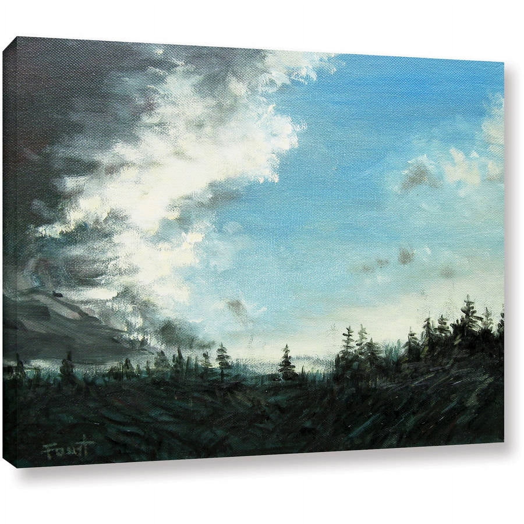 ArtWall Gene Foust "Gloom" Gallery-Wrapped Canvas Art