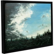 ArtWall Gene Foust "Gloom" Gallery-Wrapped Floater-Framed Canvas