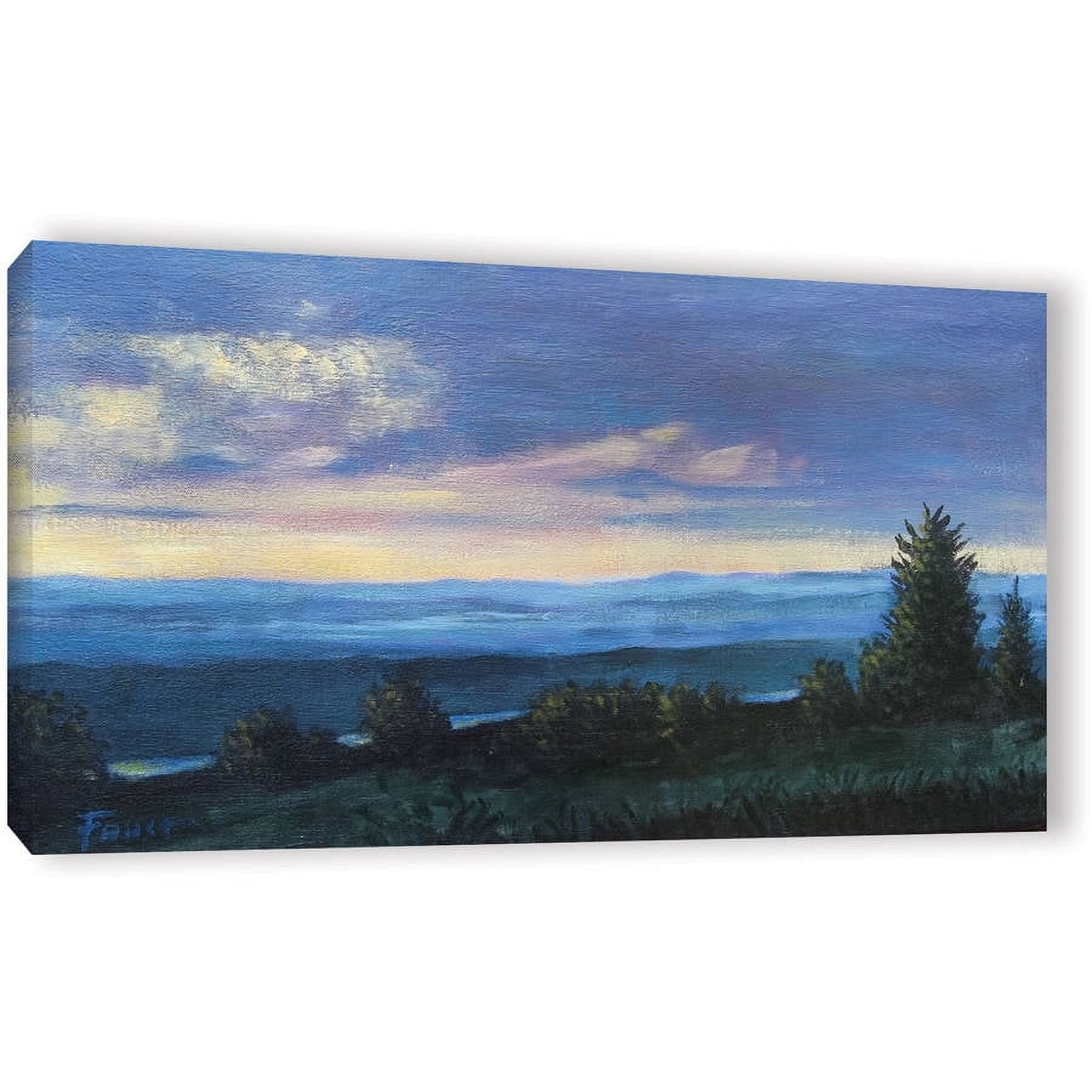 ArtWall Gene Foust "Hillside" Gallery-Wrapped Canvas