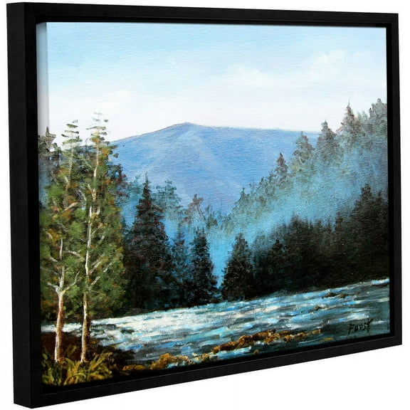 ArtWall Gene Foust "Let Go" Gallery-Wrapped Floater-Framed Canvas