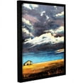 thumbnail image 1 of ArtWall Gene Foust "Lone Barn" Gallery-Wrapped Floater-Framed Canvas, 1 of 1