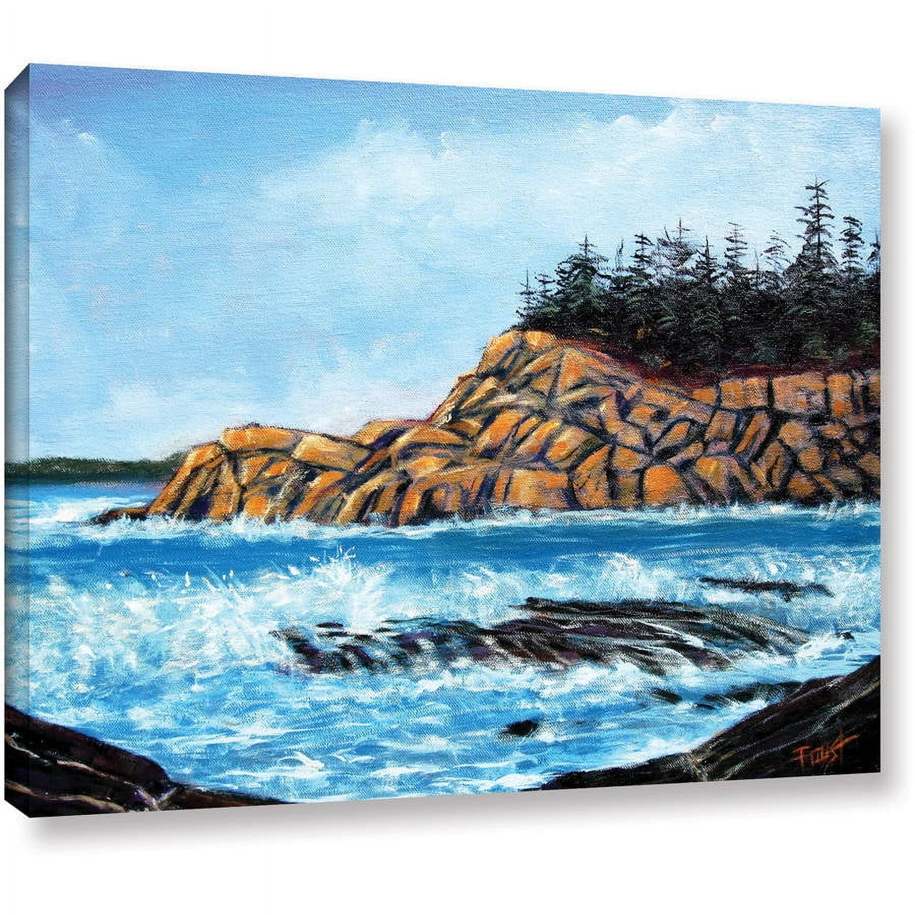 ArtWall Gene Foust "Roll Tide" Gallery-Wrapped Canvas Art
