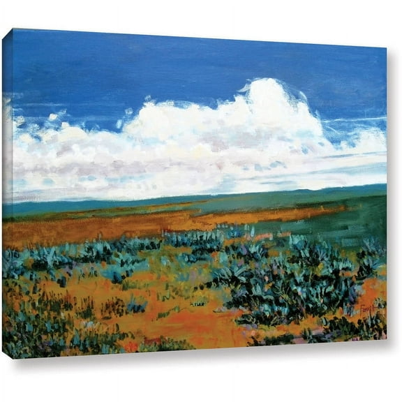 ArtWall Gene Foust "Rolling Clouds" Gallery-Wrapped Canvas Art