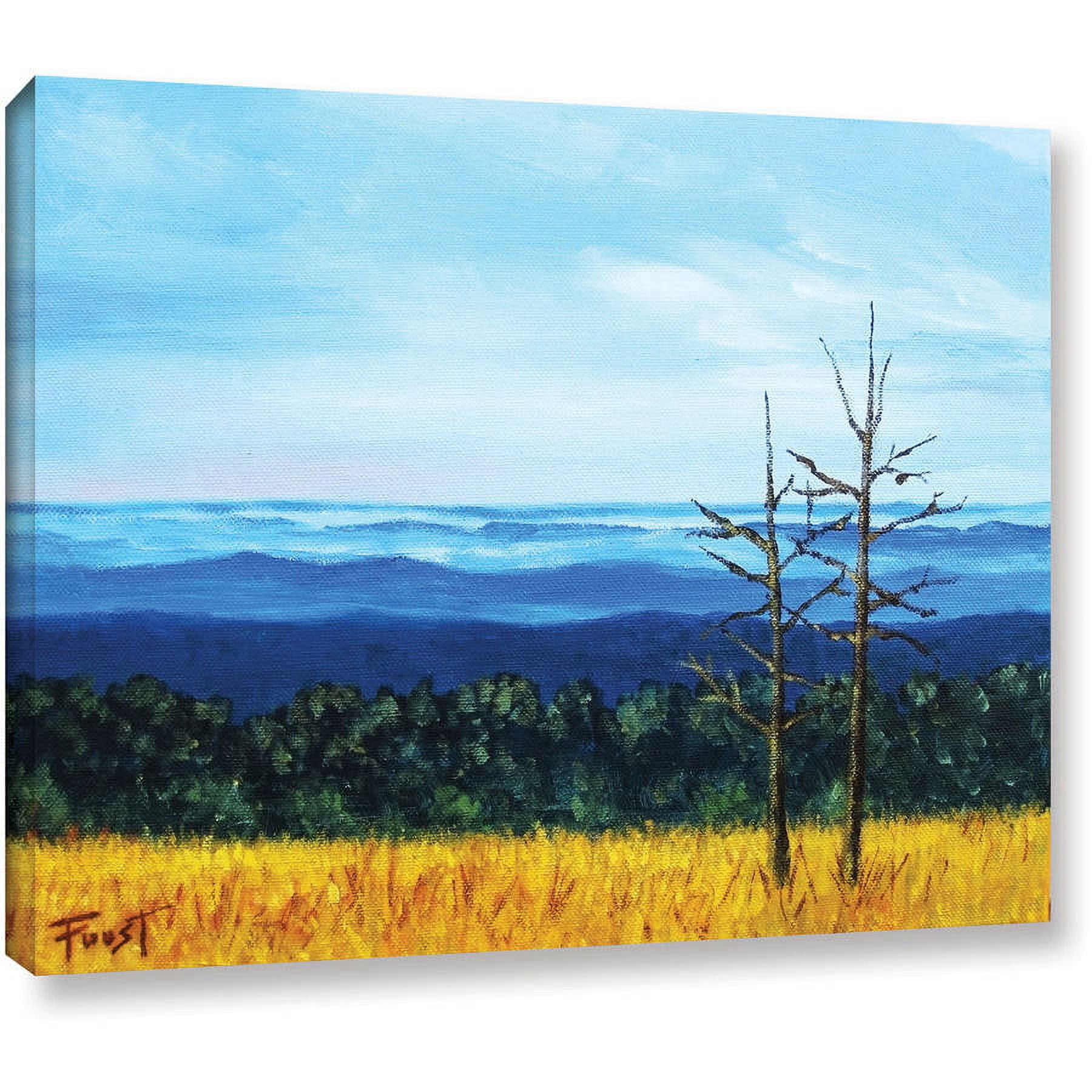 ArtWall Gene Foust "Serene Mountain Tops" Gallery-Wrapped Canvas Art