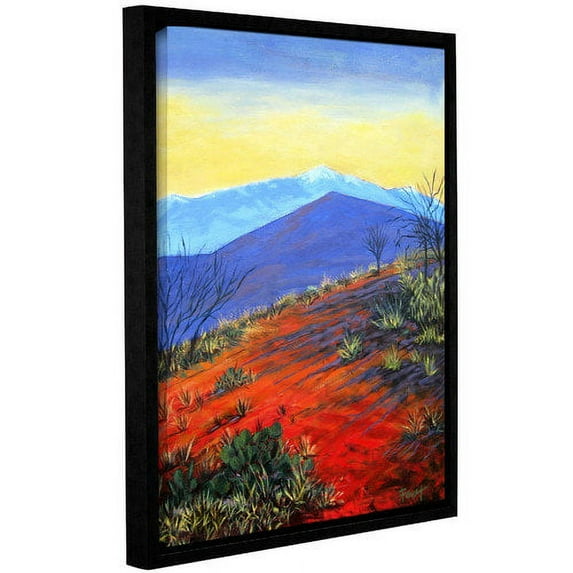 ArtWall Gene Foust "Solitaire" Gallery-Wrapped Floater-Framed Canvas